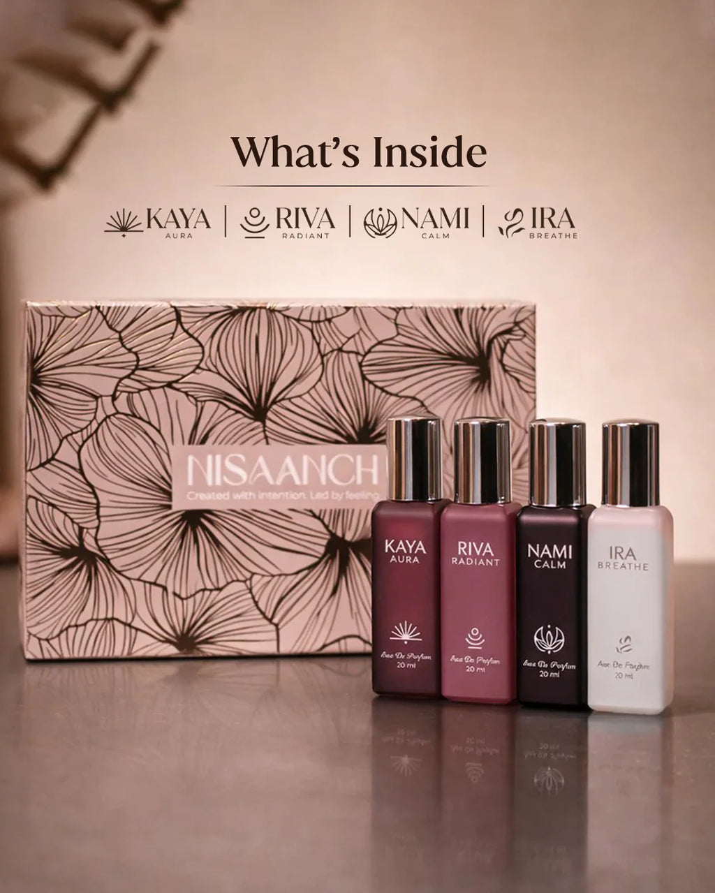 Nisaanch Discovery Set – 4 Eau De Parfums