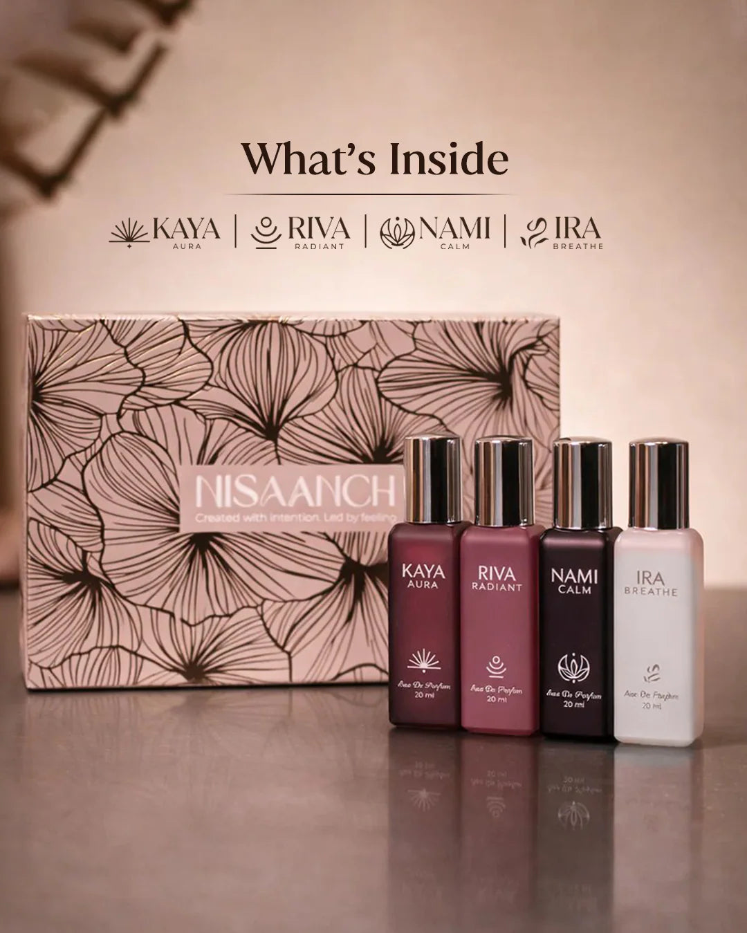 Nisaanch Discovery Set – 4 Eau De Parfums